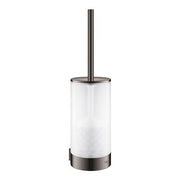 Grohe Selection toilet brush set 41076A00 in Hard Graphite
