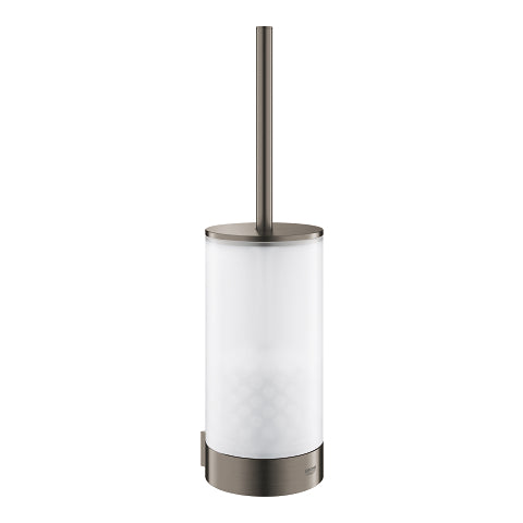 Grohe Selection toilet brush set 41076AL0 in Brushed Hard Graphite