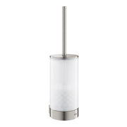 Grohe Selection toilet brush set 41076DC0 in SuperSteel