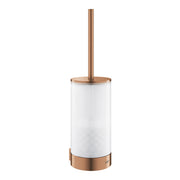 Grohe Selection toilet brush set 41076DL0 in Brushed Warm Sunset