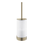 Grohe Selection toilet brush set 41076EN0 in Brushed Nickel