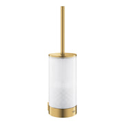 Grohe Selection toilet brush set 41076GN0 in Brushed Cool Sunrise
