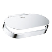 Grohe Selection toilet paper holder with cover 41069000 in StarLight Chrome
