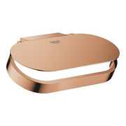 Grohe Selection toilet paper holder with cover 41069DA0 in Warm Sunset