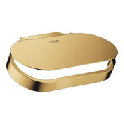 Grohe Selection toilet paper holder with cover 41069GL0 in Cool Sunrise