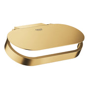 Grohe Selection toilet paper holder with cover 41069GN0 in Brushed Cool Sunrise