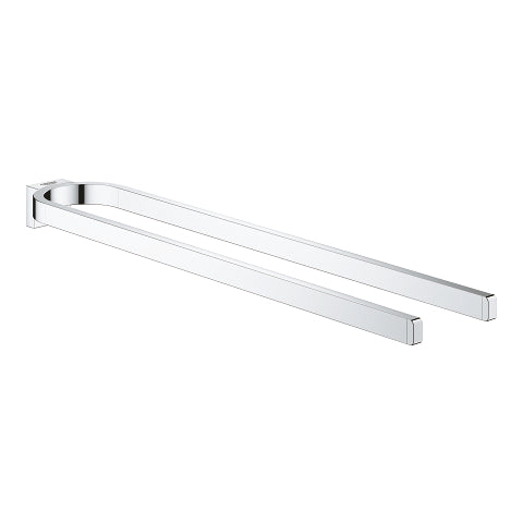 Grohe Selection non-pivotable towel holder 41059000 in StarLight Chrome