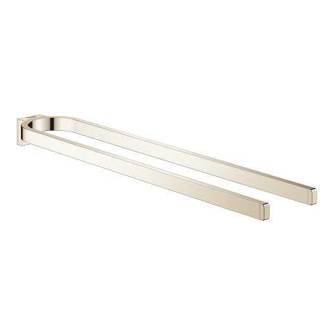 Grohe Selection non-pivotable towel holder 41059BE0 in Polished Nickel