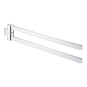 Grohe Selection pivotable towel holder 41063000 in StarLight Chrome