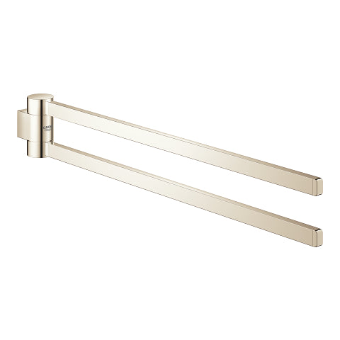 Grohe Selection pivotable towel holder 41063BE0 in Polished Nickel