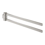 Grohe Selection pivotable towel holder 41063DC0 in SuperSteel