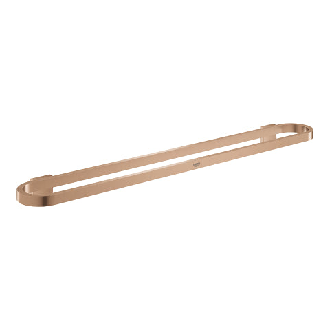 Grohe Selection towel rail 600mm 41056DL0 in Brushed Warm Sunset
