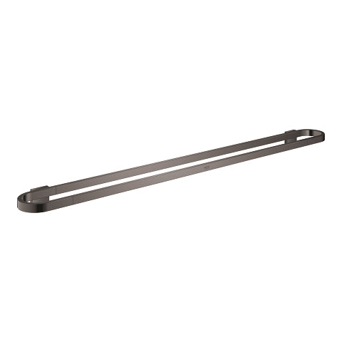 Grohe Selection towel rail 800mm 41058A00 in Hard Graphite