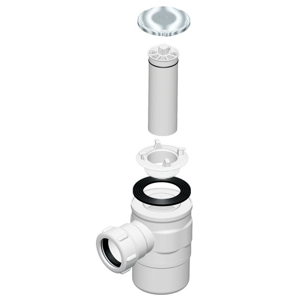 AKW GW50 gravity waste kit with Tuff Form adaptor code 25124