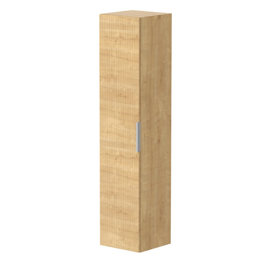 Helmsley 350mm Wall Hung One Door Column Unit in Burlington Oak