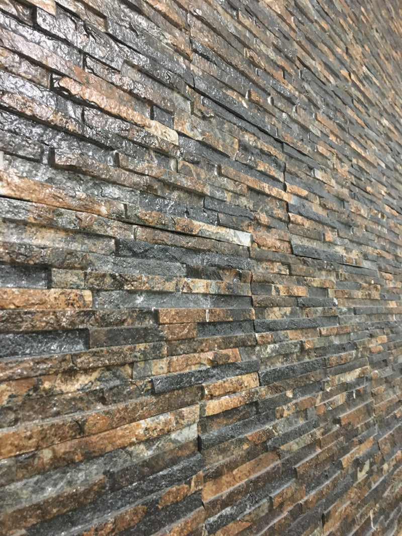 Hollywood magma split face stone effect tile 170x520mm - view 3