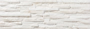Hollywood white split face stone effect tile 170x520mm - view 2