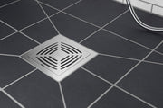 Impey Slot drain top in brushed stainless steel