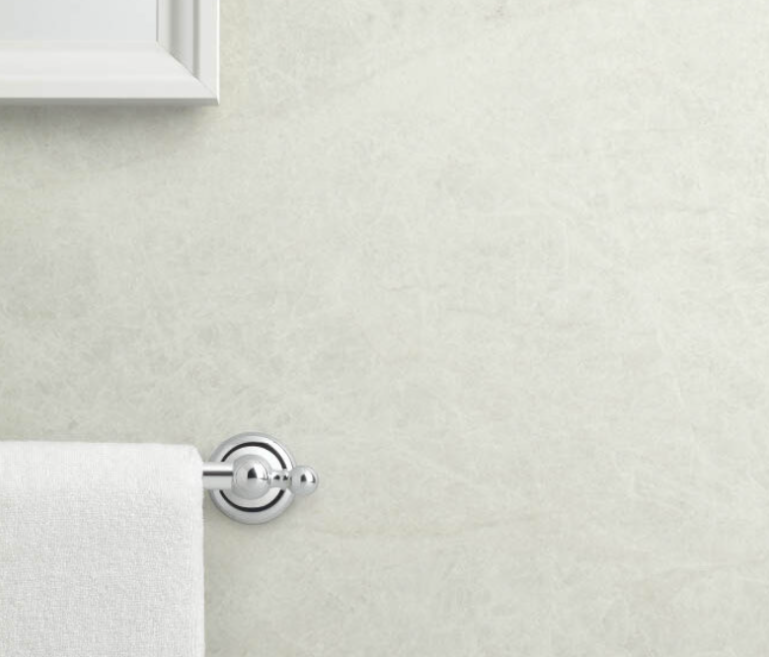 Selkie Ivory Sky Tongue & Groove MDF Wall Panel