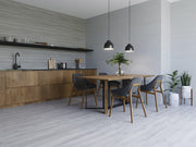 Jupiter grey slatted wood effect wall tile 310x610mm - view 3