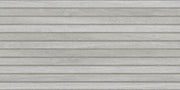 Jupiter grey slatted wood effect wall tile 310x610mm - view 4
