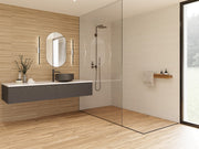 Jupiter natural slatted wood effect wall tile 310x610mm - view 2
