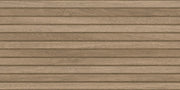 Jupiter natural slatted wood effect wall tile 310x610mm - view 3