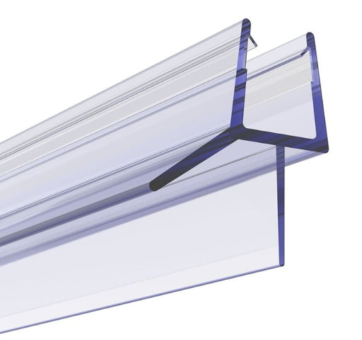 Kartell Aqualux 8mm shower door cill seal, 1000mm, pack of 6 (AQL8DC)