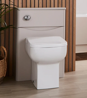 Kartell K-VIT Arc 500mm WC Unit in Matt Cashmere