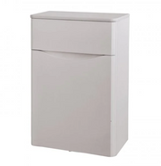 Kartell K-VIT Arc 500mm WC Unit in Matt Cashmere (view 2)