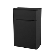 Kartell K-VIT Arc 500mm WC Unit in Matt Graphite