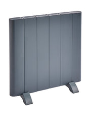 Kartell Capri horizontal electric aluminium radiator in anthracite