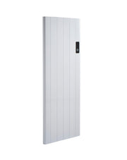 Kartell Capri vertical electric aluminium radiator in gloss white