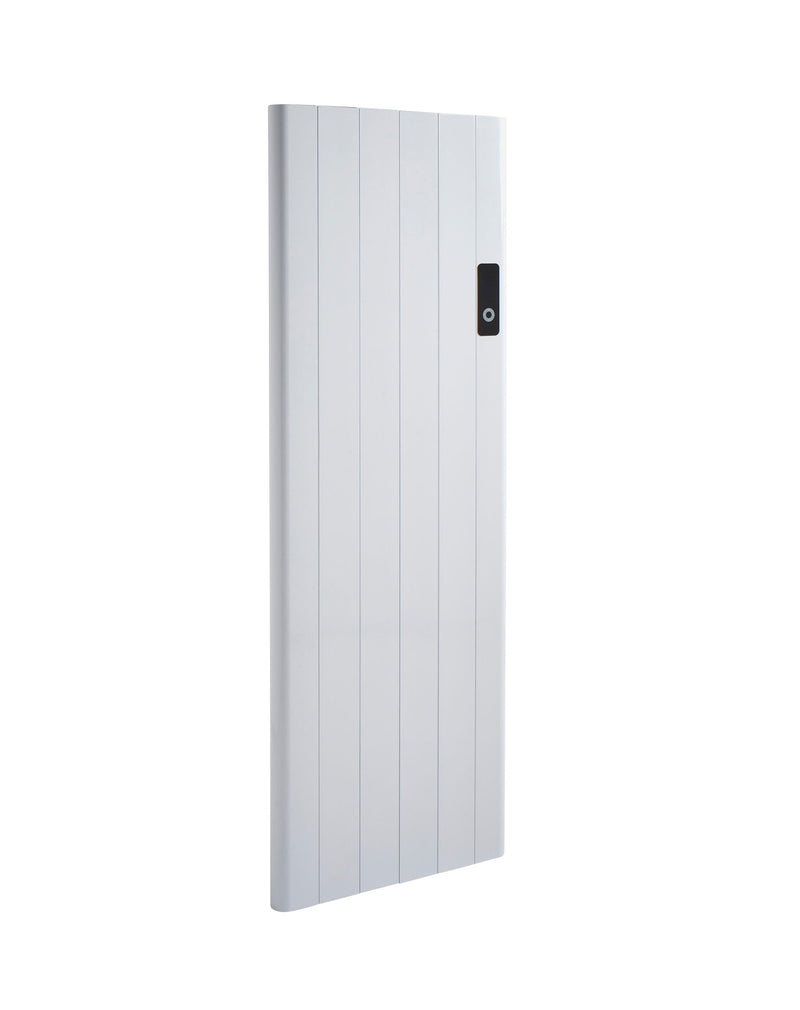 Kartell Capri vertical electric aluminium radiator in gloss white
