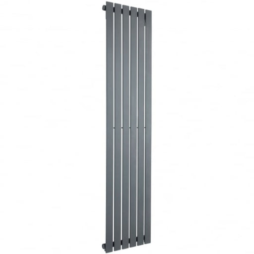Kartell K-VIT Boston vertical designer radiator in textured grey