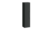 Kartell K-VIT Dove wall mounted tall storage unit in matt anthracite (DOV300TU-MA)