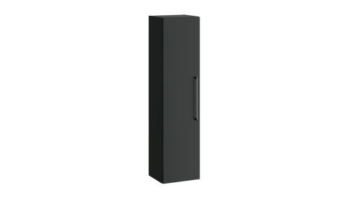 Kartell K-VIT Dove wall mounted tall storage unit in matt anthracite (DOV300TU-MA)