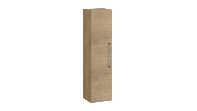 Kartell K-VIT Dove wall mounted tall storage unit in torro oak (DOV300TU-TO)