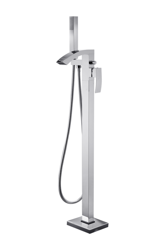 Kartell K-VIT Flair Freestanding Bath Shower Mixer Chrome