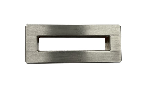 Kartell K-VIT Fusion brushed nickel basin overflow cover (FUSOVBN)