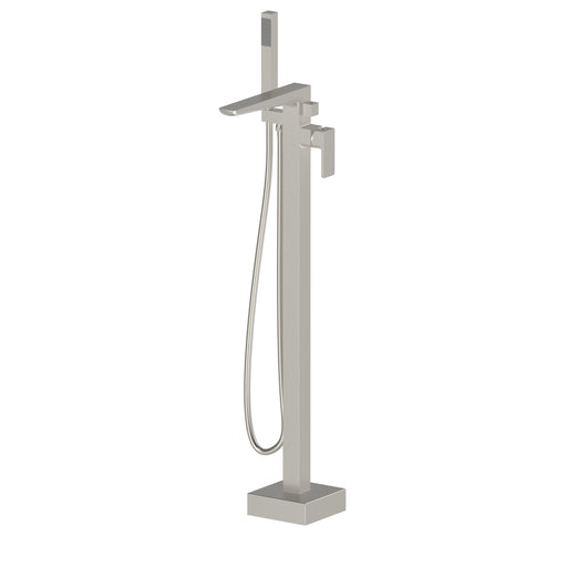 Kartell K-VIT Kolt Freestanding Bath Shower Mixer Brushed Nickel