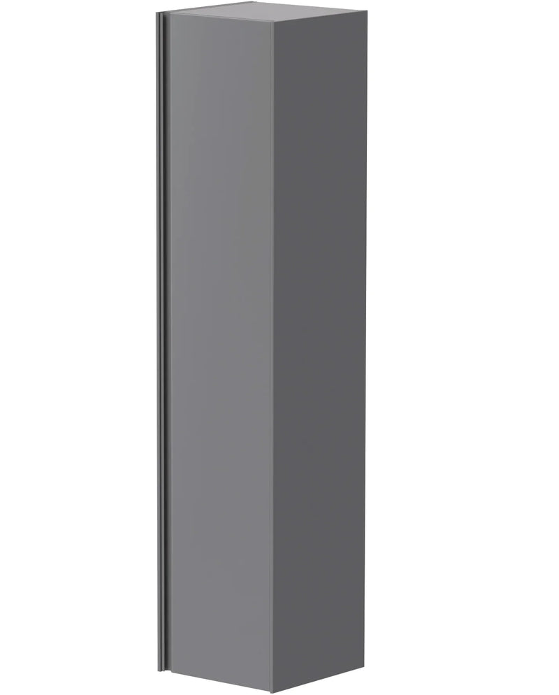 Kartell K-VIT Moon wall mounted tall storage unit in matt grey (MOONWMTU-G)