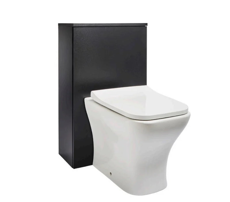Kartell K-VIT Purity 505mm WC Unit in Matt Black (PMB505WC)