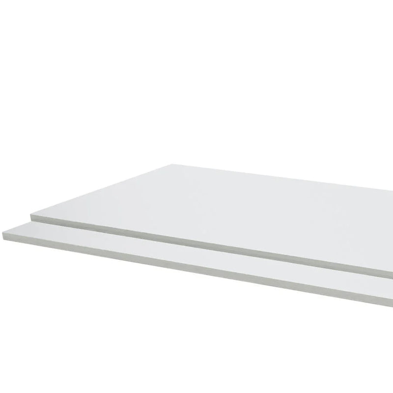 Kartell K-VIT Purity 700mm 2 piece end bath panel in White Gloss (FUR121PU)