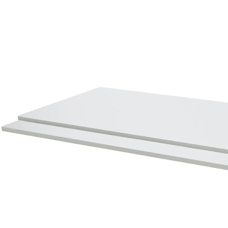 Kartell K-VIT Purity 800mm 2 piece end bath panel in White Gloss (FUR122PU)