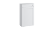 Kartell K-VIT Sanctuary 500mm WC unit in matt white (SAN500WC-SW)
