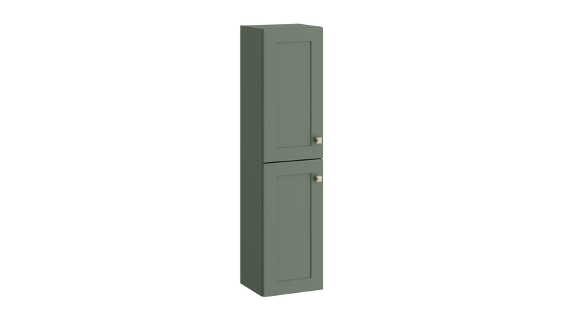 Kartell K-VIT Sanctuary wall mounted tall storage unit in corymbia green (SAN300TU-CG)