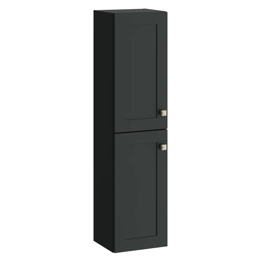 Kartell K-VIT Sanctuary wall mounted tall storage unit in matt anthracite (SAN300TU-MA)