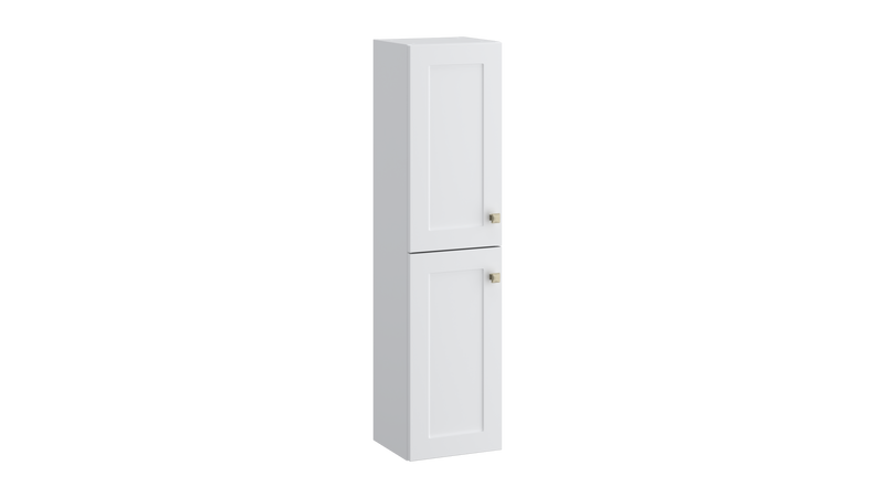 Kartell K-VIT Sanctuary wall mounted tall storage unit in matt white (SAN300TU-SW)