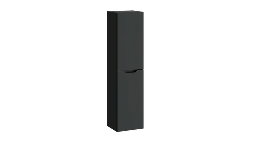 Kartell K-VIT Urban wall mounted tall storage unit in matt anthracite (URB300TU-MA)